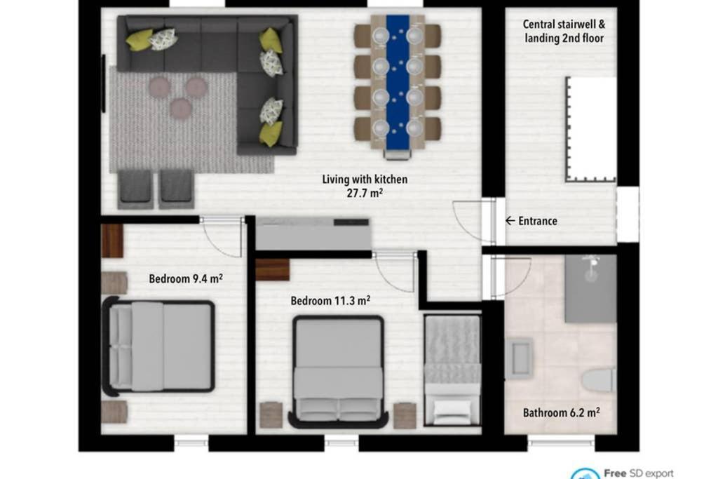 Authentic Stays - 5P-Apartment Eijsden Εξωτερικό φωτογραφία